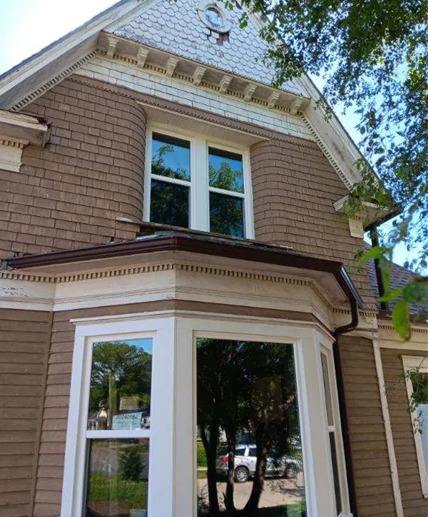 New energy-efficient windows installed on Victorian-style home in Council Bluffs, IA